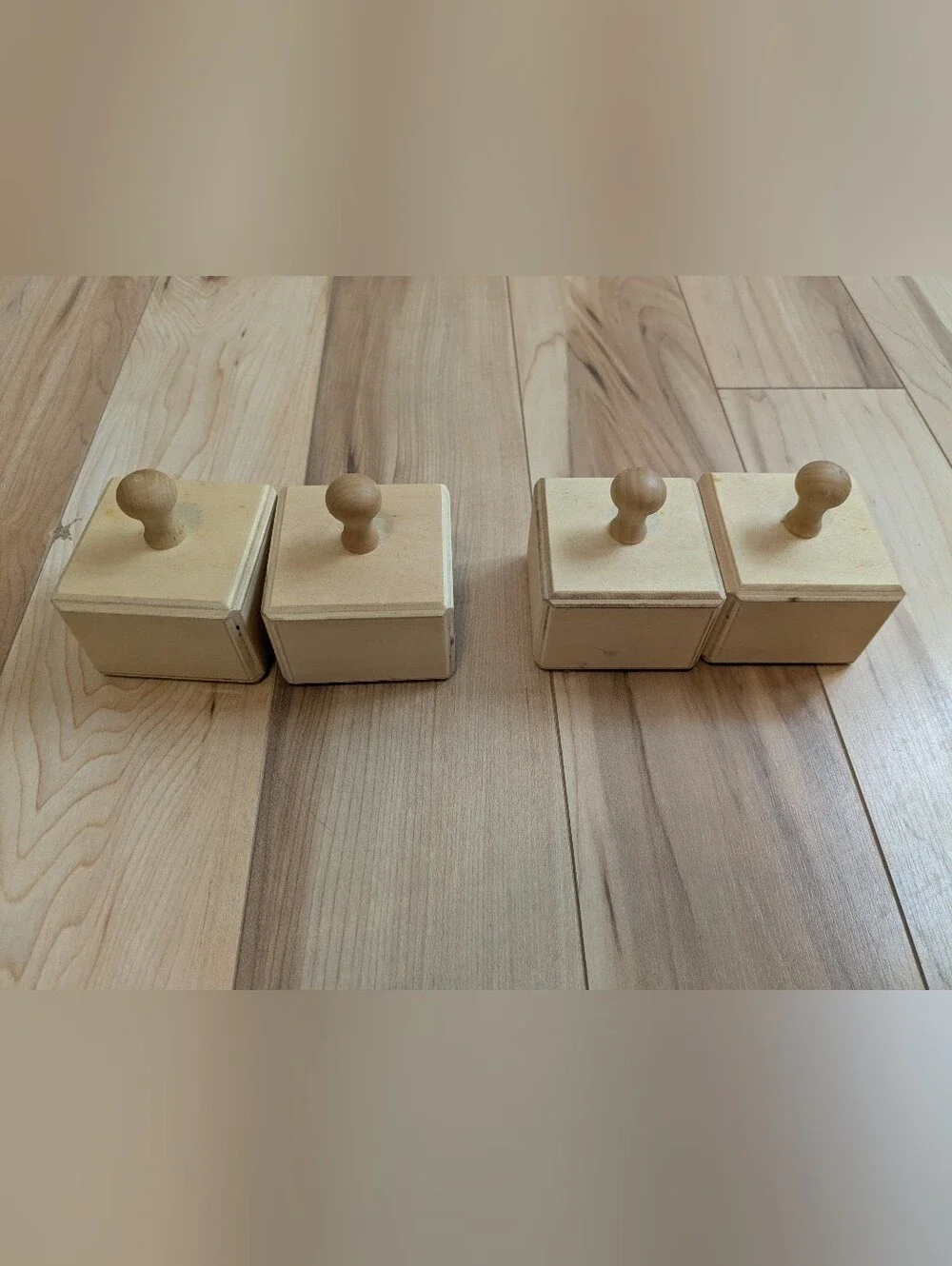 Montessori Listen And Match Wooden Shakers 4